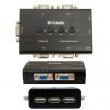 D-Link DKVM‑4U 4‑Port USB KVM-Switch