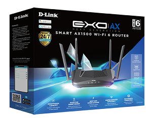 D-Link DIR X1560 AX1500 Mesh WiFi-6-Router