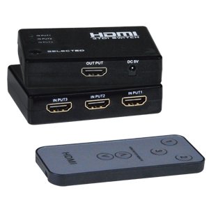 HDMI Switch 3Port 3×1 HDMI Switcher
