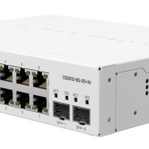 Mikrotik CSS610-8G-2S+IN 8Gigabit-Ethernet Switch