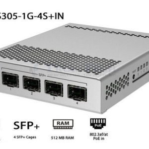 Mikrotik CRS305-1G-4S+IN 4-SFP Gigabit-Switch