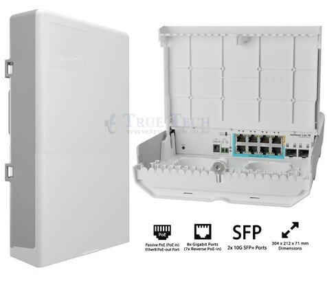 Mikrotik CSS610-1Gi-7R-2S+Out 7R Switch