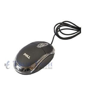 Dell Brown Box Mouse