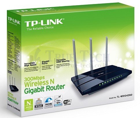 TP-Link TL-WR1043ND 450Mbps Gigabit-Router