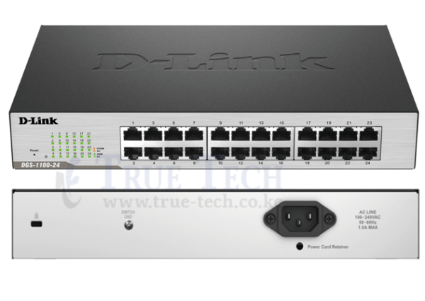 D-Link DGS-1100-24P 24-Port Gigabit-Managed-Switch