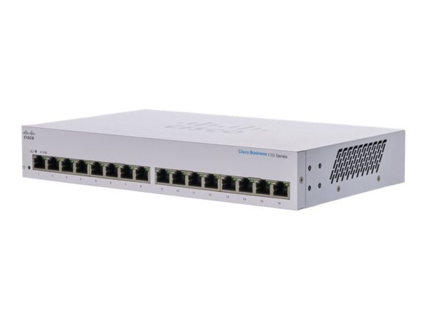 Cisco Business CBS110-16T-D Unmanaged Switch