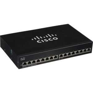 Cisco Sg110 16 Unmanaged Switch 16 Gigabit Ethernet (gbe) Ports