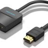Vention Tdcbb Type C To Hdmi Adapter 0.15m Black Abs Type