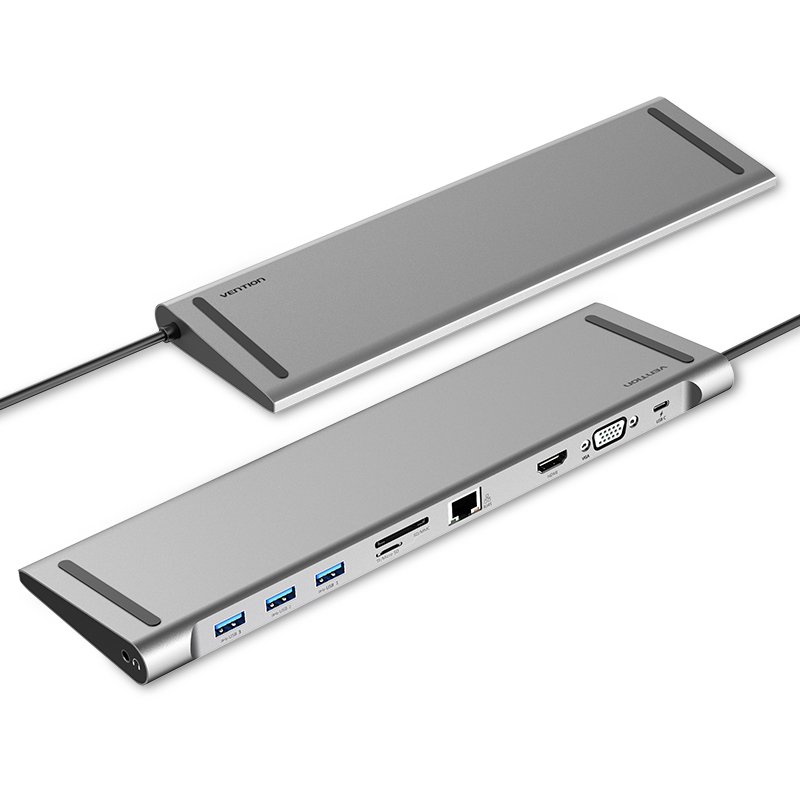 Vention USB-C MULTI-FUNCTIONAL 10 in 1 DOCKING STATION