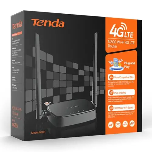 Tenda 4g03 Pro Lte N300 Wi Fi Router