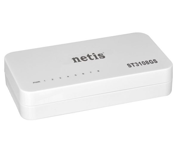 Netis ST3108GS 8 Port Gigabit Ethernet Switch
